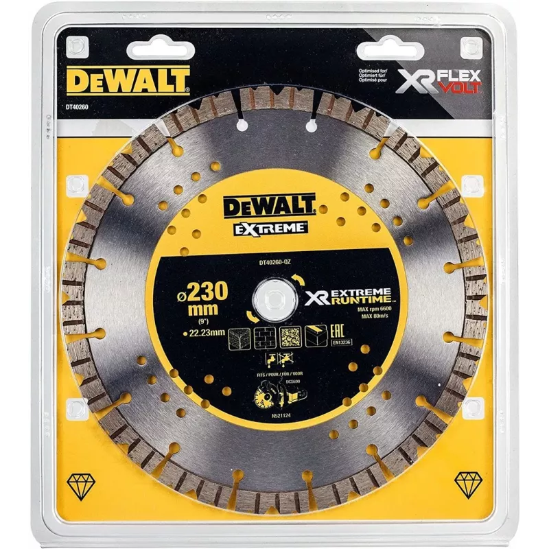 DeWALT DT40260-QZ leņķa slīpmašīnas piederums Griešanas disks