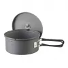 Kempinga katls ESBIT PT1100HA — Alumīnija katls 1,1 L, Ø14,8 cm, 227 g, melns