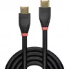 Lindy 7.5m Active HDMI 4K60 kabelis, 7,5 m, HDMI Type A (Standard), HDMI Type A (Standard), 18 Gbit/s, Audio Return Channel (ARC), Melns