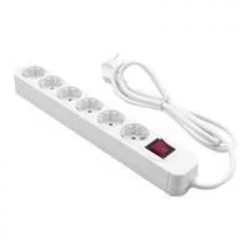 MRCS206 MEDIAR EXTENSION SOCKE 6-vietīga ar slēdzi (MRCS206)