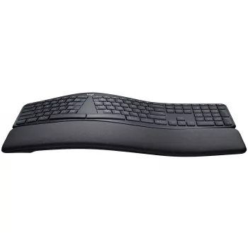 Logitech ERGO K860 - Tastatūra - Bezvadu - 2,4 GHz, Bluetooth 5.0 - QWERTY - Spāņu - Grafīts