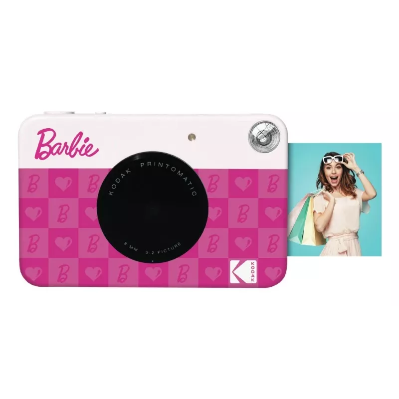 Kodak Printomatic Instant Camera balta dzeltena 50.8 x 76.2 mm