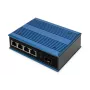 Digitus 4 portu Fast Ethernet tīkla komutators, rūpniecisks, nevadāms, 1 SFP FE augšupsaites ports
