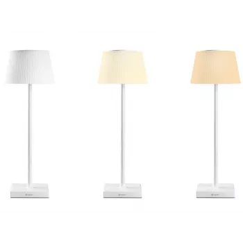 Galda lampa TRACER Pluto balta TRAOSW47233 LED regulējams spilgtums, balta apdare