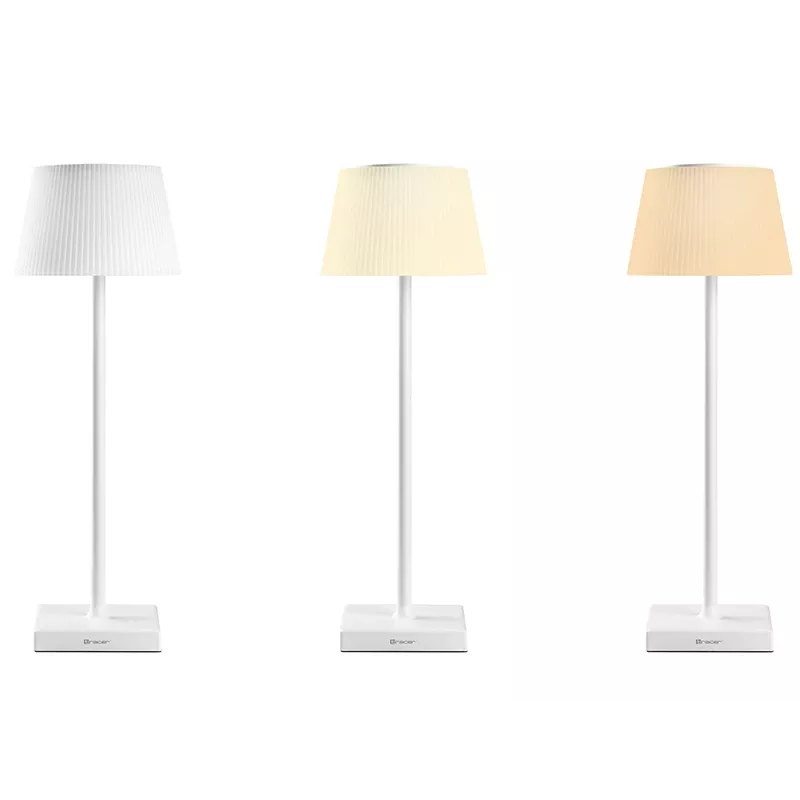 Galda lampa TRACER Pluto balta TRAOSW47233 LED regulējams spilgtums, balta apdare