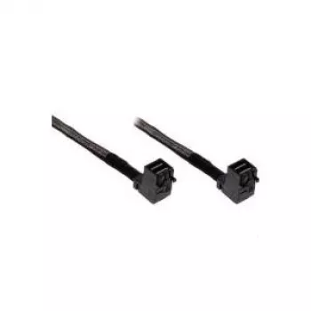InLine Mini SAS HD kabelis SFF-8643 uz SFF-8643, 0,5 m, melns