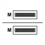 Uztvērēju modulis, vara, Alcatel-Lucent Enterprise QSFP-40G-C1M