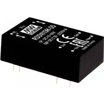 strāvas adapteris MEAN WELL RSDW10H-05 — 10 W, Ieeja 43–160 V, Izeja 5 V, RoHS