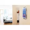 DURABLE TABLET HOLDER WALL - sienas stiprinājums planšetdatoram - alumīnijs, ABS plastmasa - sudrabs (7-13) (893323)