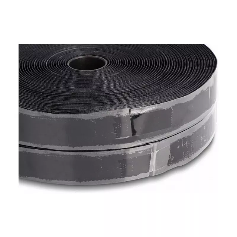 DeLOCK izturīga āķa-cilpas lente pašlīmējoša 25 m x 25 mm melna