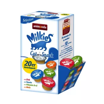 Sausie kaķu kārumi animonda Milkies 15 g — pieaugušu kaķu kārums, 15 g paciņa