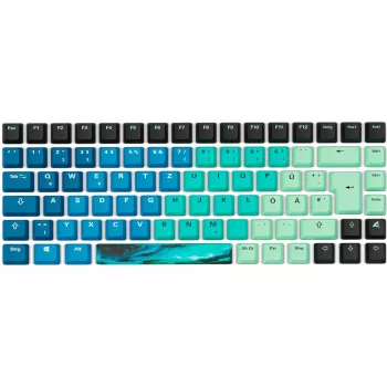 Sharkoon SKILLER SGK50 S3 Design Bundle D4 taustiņu vāciņu un peļu paliktņa komplekts