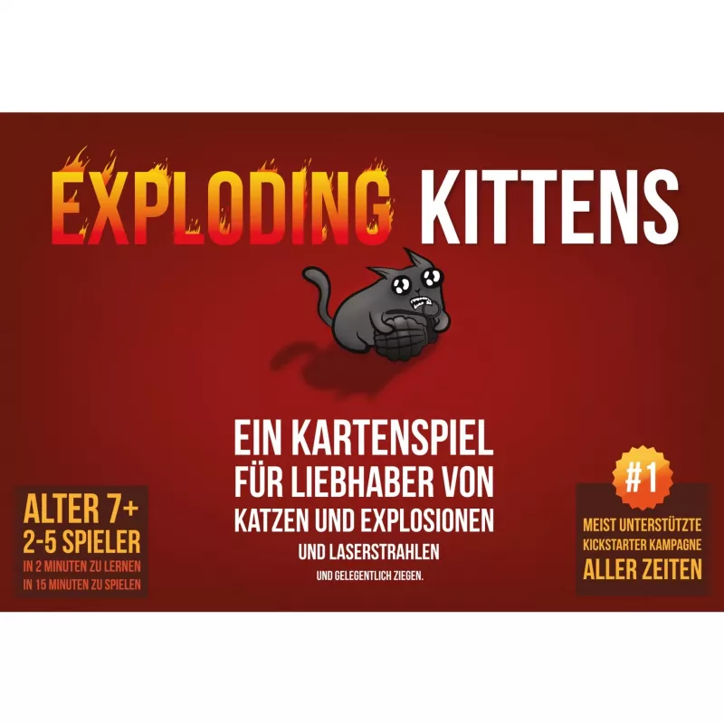 Exploding Kittens, kāršu spēle