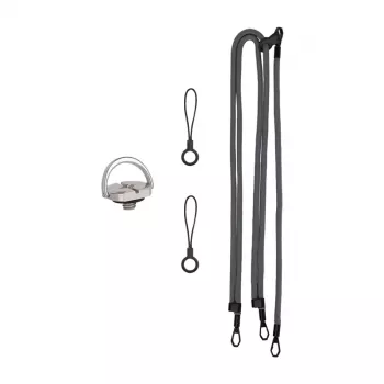 Sunnylife GS022 daudzfunkcionāla kakla siksna Pocket 3 (pelēka)