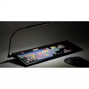 Tastatūra Logickeyboard Adobe Premiere Pro CC QWERTZ vācu daudzkrāsu