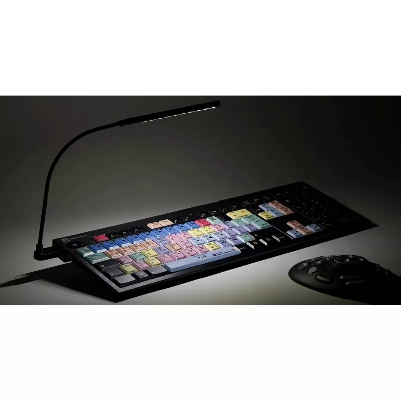 Tastatūra Logickeyboard Adobe Premiere Pro CC QWERTZ vācu daudzkrāsu