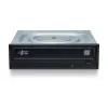 Iekšējais DVD±RW diskdzinis HITACHI Hitachi-LG Super Multi DVD-Writer GH24NSD6 paplātes ielāde melns SATA 24x DVD 48x CD 146×165×41,3 mm