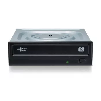 Iekšējais DVD±RW diskdzinis HITACHI Hitachi-LG Super Multi DVD-Writer GH24NSD6 paplātes ielāde melns SATA 24x DVD 48x CD 146×165×41,3 mm