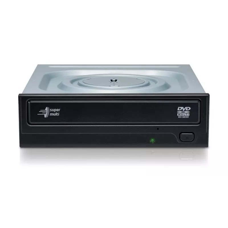 Iekšējais DVD±RW diskdzinis HITACHI Hitachi-LG Super Multi DVD-Writer GH24NSD6 paplātes ielāde melns SATA 24x DVD 48x CD 146×165×41,3 mm