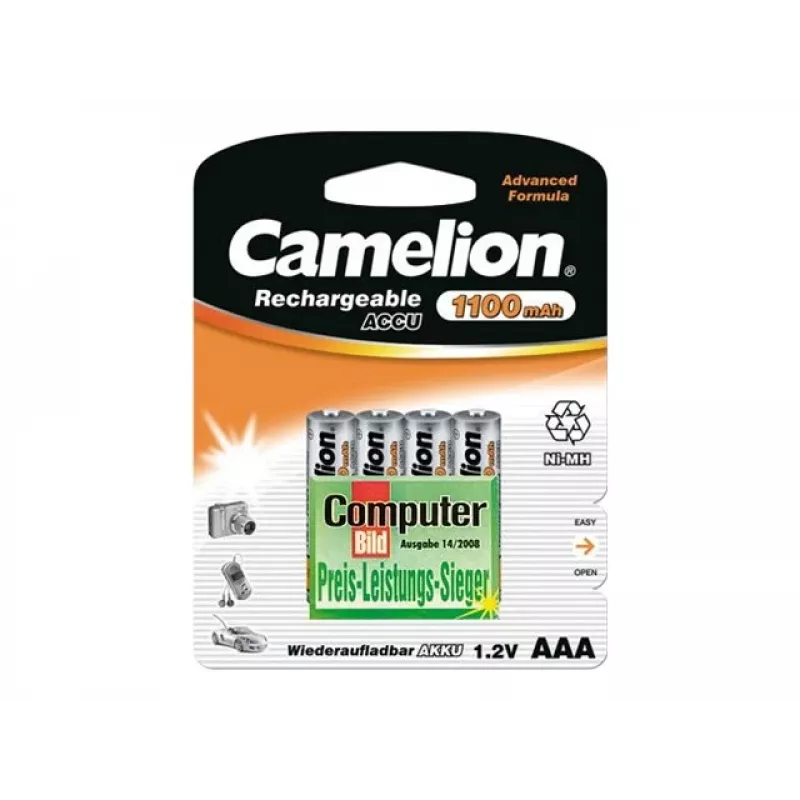 Uzlādējama baterija Camelion NH-AAA1100BP4