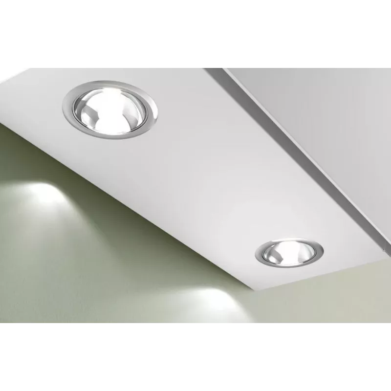 Pie sienas stiprināms tvaika nosūcējs Bosch DWK65DK20, 590×325×690 mm, 550 m³/h, 3 ātrumi, 62 dB, balts, alumīnija tauku filtrs