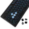 Mehāniskā spēļu tastatūra White Shark Tachi Melns US izkārtojums RGB apgaismojums