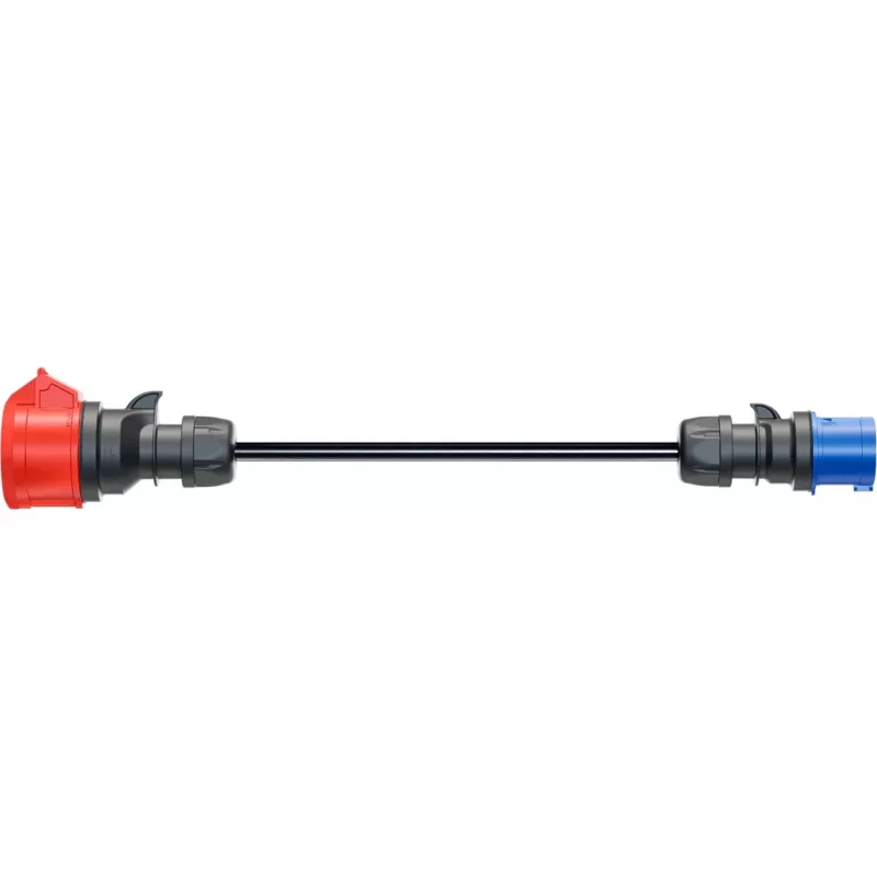 go-e Adapter Gemini flex 11 kW on CEE zilais 16 A Kabelis 0,3 m