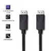 DisplayPort kabelis Qoltec 50374 3 m Melns
