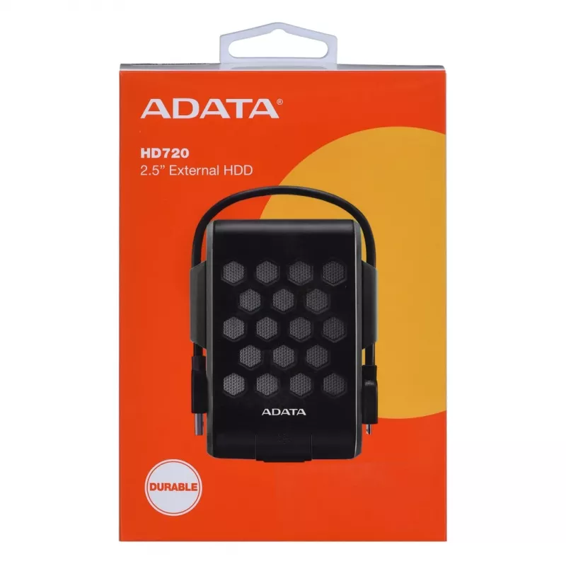 ADATA HD720 ārējais cietais disks 2 TB USB Type-A 3.2 Gen 1 (3.1 Gen 1) Melns