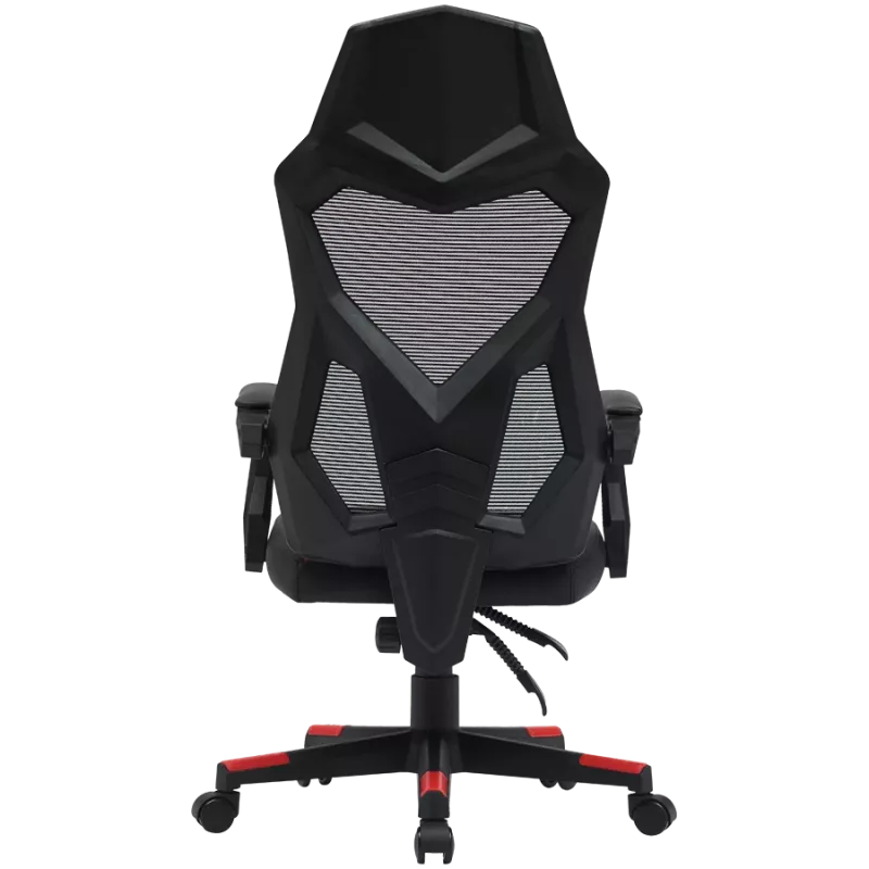 Canyon MCH01 - Flow - ergonomisks spēļu krēsls - melns un sarkans