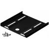 Wentronic Goobay Festplatten-Einbaurahmen 2.5 auf 3.5, Schwarz - geeignet für den Einbau einer 2.5 Festplatte in einen 3.5 Gehäuseschacht (93990)