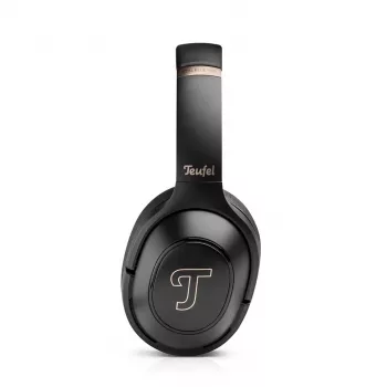 Teufel REAL Zils PRO austiņas Bezvadu galvas lente Spēļu Bluetooth Melns