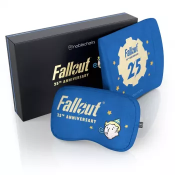 Kakla spilvens/Jostas spilvens noblechairs Fallout 25th Anniversary Edition zils 2 gab.