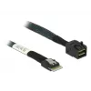 DeLOCK SAS kabelis 85081 0,5m plāns SAS SFF-8654 Mini SAS HD SFF-8643