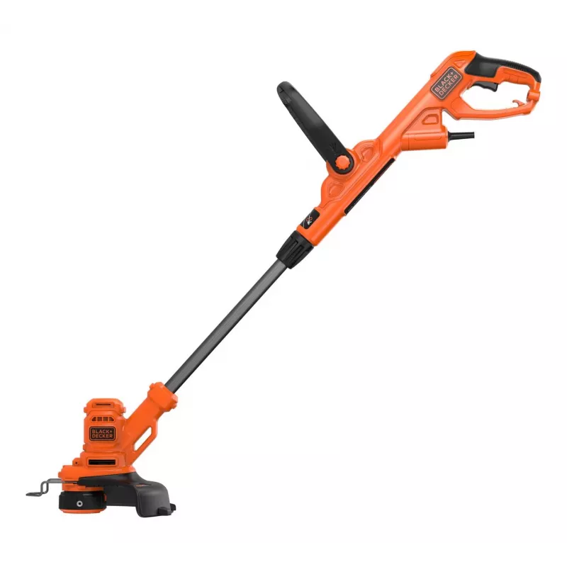 Black & Decker BESTA525-QS, zāles trimeris, 25 cm, neilona aukla, D veida rokturis, 1,6 mm, 10 m