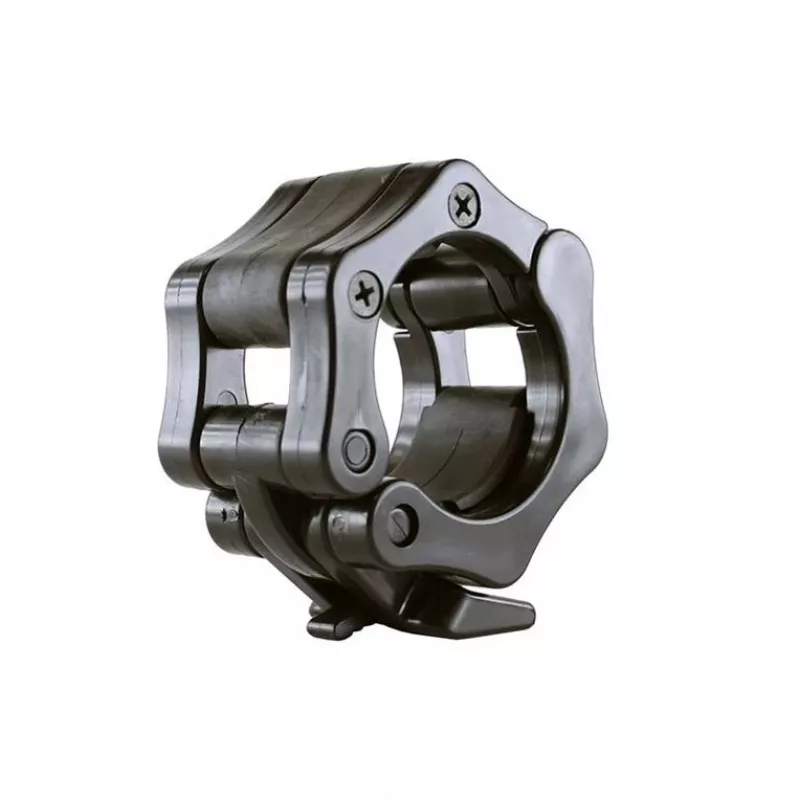 GO320 + ZG1000 Melnais olimpiskais stienis 14,8 kg 1830 mm Hms ar žokļveida melnajiem bloķējošajiem skavām