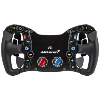 Sacensību stūre Ascher Racing McLaren Artura Pro‑SC — tauriņveida ātrās atlaišanas mehānisms