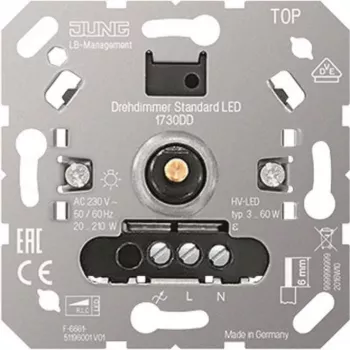 Jung 1730DD standarta LED rotējošais dimmers