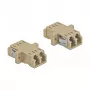 DELOCK LC female to female OM2 duplex optisko šķiedru adapteris (2 gab., polietilēna maisiņā)