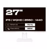 JAPANNEXT WQHD monitors 68,6 cm (27) 2560x1440 pikseļi, IPS panelis, 8 ms, 75 Hz, AMD FreeSync, HDMI, DisplayPort (JN-IPS270WQHD75F-C65W-HSP-W)