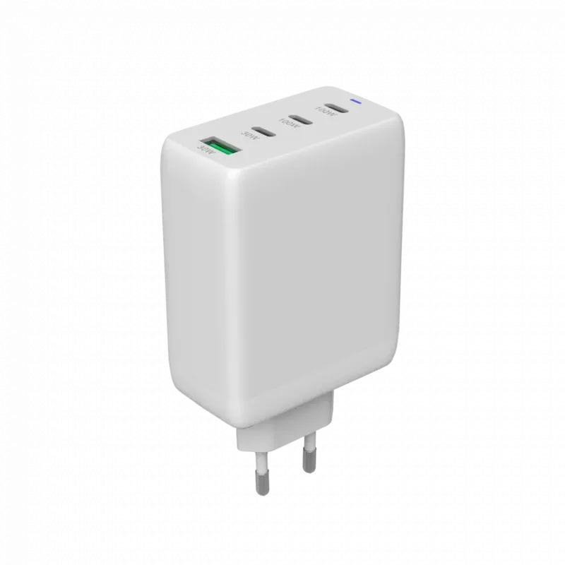 Canyon 100ACC ātrgaitas universālais sienas lādētājs - 2xUSB-C 100W - 1xUSB-C 30W -