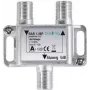 axing BAB 1-06P - Kabeļu sadalītājs - 5 - 1218 MHz - pelēks - A - 6 dB - F