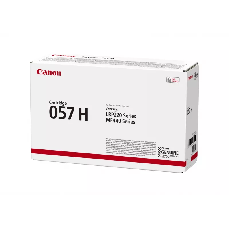 Canon 057H tonera kasetne 1 gab. Oriģināls Melns
