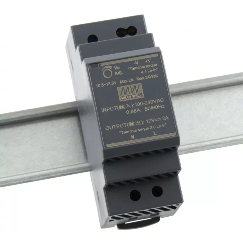 Sprieguma transformators MEAN WELL HDR-30-12 12V 30W