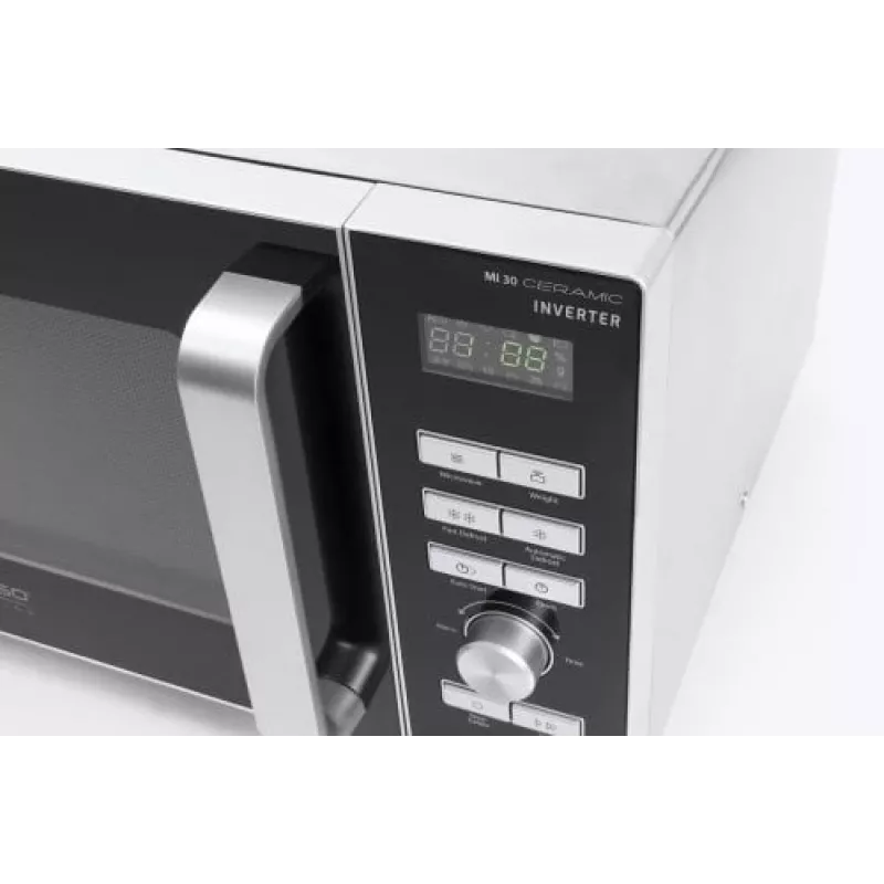 Caso | Keramiskā invertora mikroviļņu krāsns | MI 30 | Brīvi stāvoša | 30 L | 1000 W | Grils | Melna