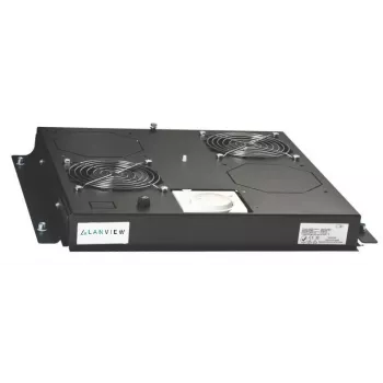 Ventilatoru panelis Lanview LVR248033-UK melns tērauds 220/240V 85 CFM