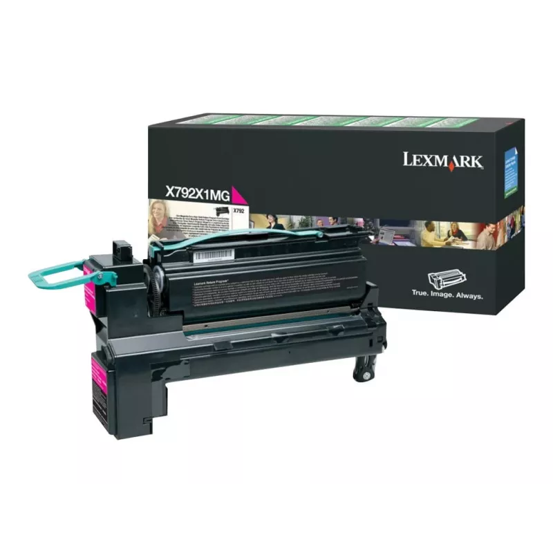 Lexmark X792X1MG - Toneris fuksīna krāsā - priekš X792de, X792dte, X792dtfe, X792dtme, X792dtpe, X792dtse