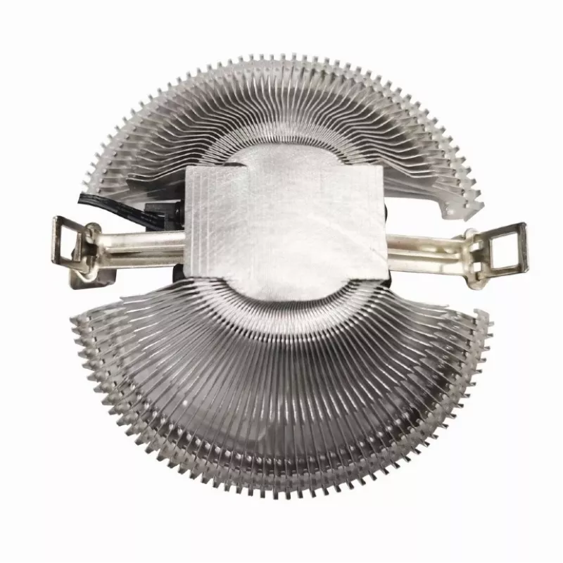 Gaisa dzesētājs Gembird CPU-HURACAN-X40 — 90 mm ventilators, 800–1600 RPM, LGA 775 atbalsts, caurspīdīgs