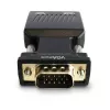 SAVIO CL-145 VGA uz HDMI pārveidotājs, audio, Full HD, melns