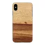 Viedtālruņa maciņš man and wood iPhone XS Max — terra Melns